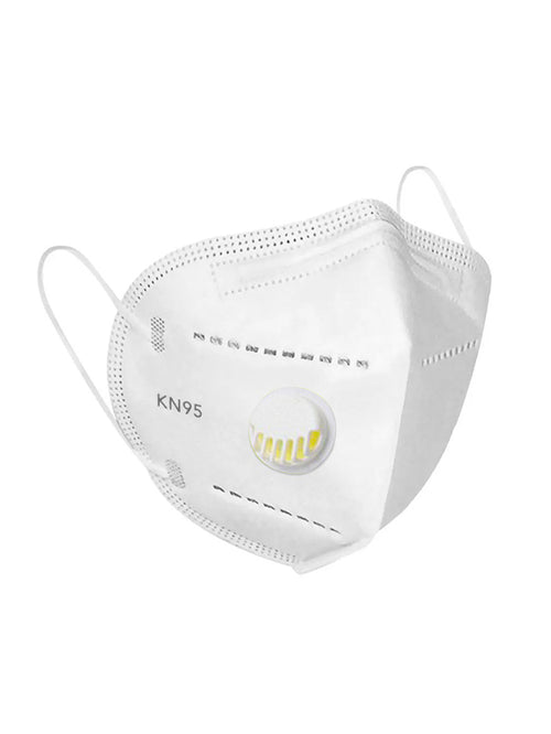 MASCARILLA KN95 CON VÁLVULA (CAJA DE 20 UNIDADES)