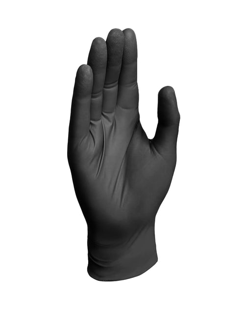 GUANTES DESECHABLES DE NITRILO NEGRO (CAJA DE 50 PARES)