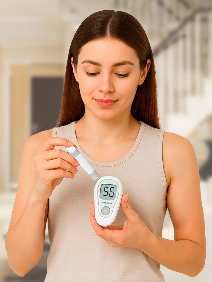 K3 BLOOD GLUCOSE METER WITH 50 TEST STRIPS